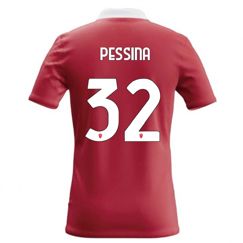 Danxen Damen Matteo Pessina #32 Rot Weiß Heimtrikot Trikot 2026/27 T-Shirt Österreich