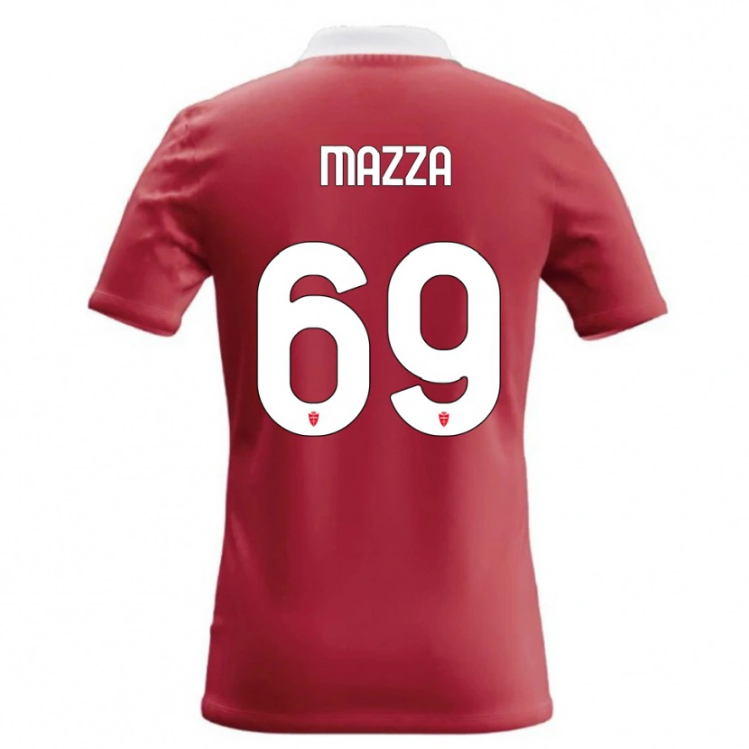 Danxen Damen Andrea Mazza #69 Rot Weiß Heimtrikot Trikot 2026/27 T-Shirt Österreich