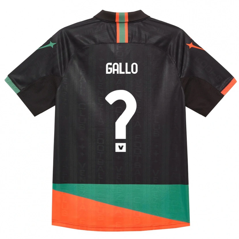Danxen Damen Thomas Gallo #0 Schwarz Orange Grün Heimtrikot Trikot 2026/27 T-Shirt Österreich