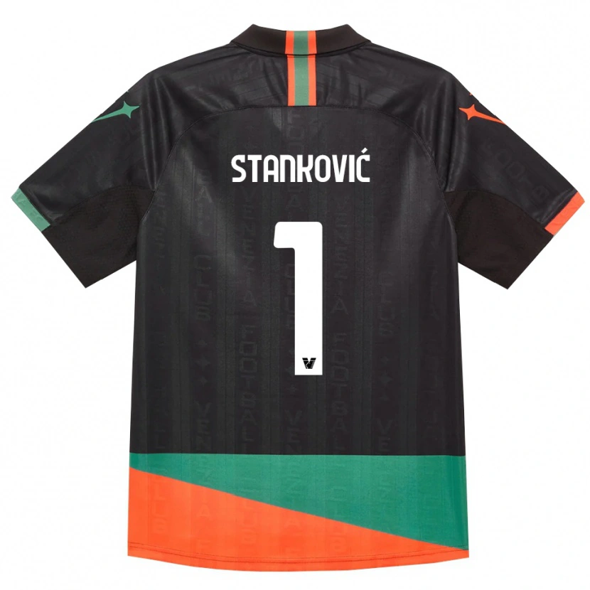 Danxen Damen Filip Stanković #1 Schwarz Orange Grün Heimtrikot Trikot 2026/27 T-Shirt Österreich
