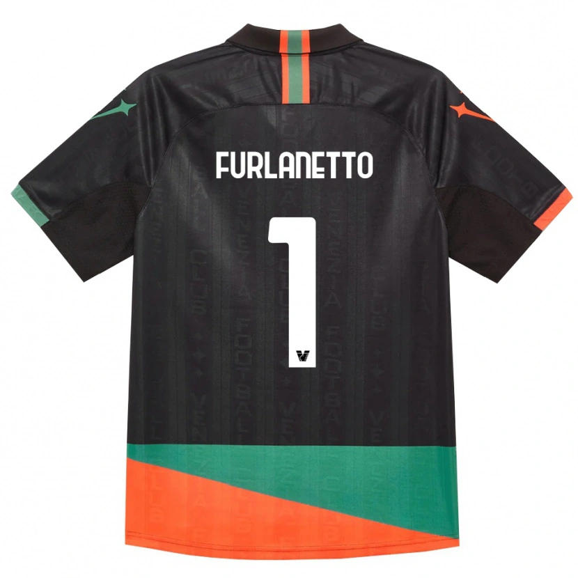 Danxen Damen Gabriele Furlanetto #1 Schwarz Orange Grün Heimtrikot Trikot 2026/27 T-Shirt Österreich