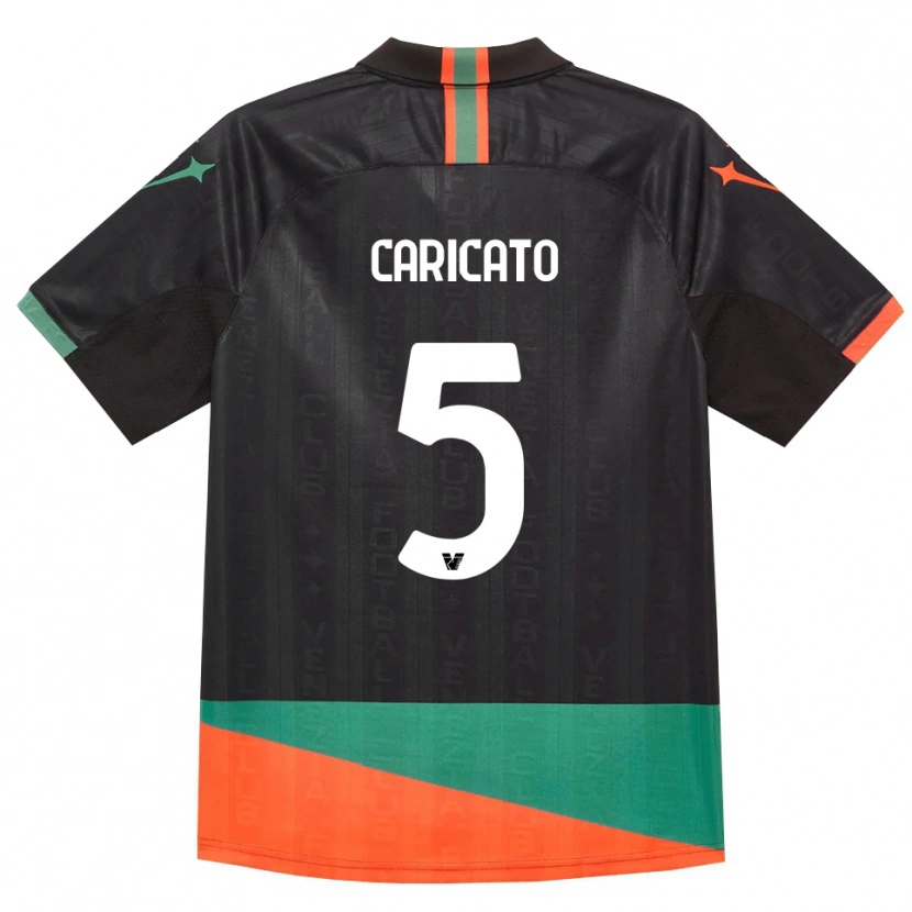 Danxen Damen Tiziano Caricato #5 Schwarz Orange Grün Heimtrikot Trikot 2026/27 T-Shirt Österreich