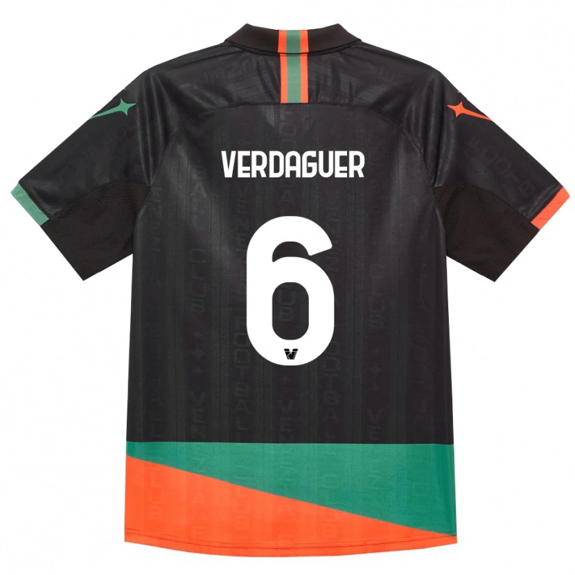 Danxen Damen Judith Verdaguer #6 Schwarz Orange Grün Heimtrikot Trikot 2026/27 T-Shirt Österreich