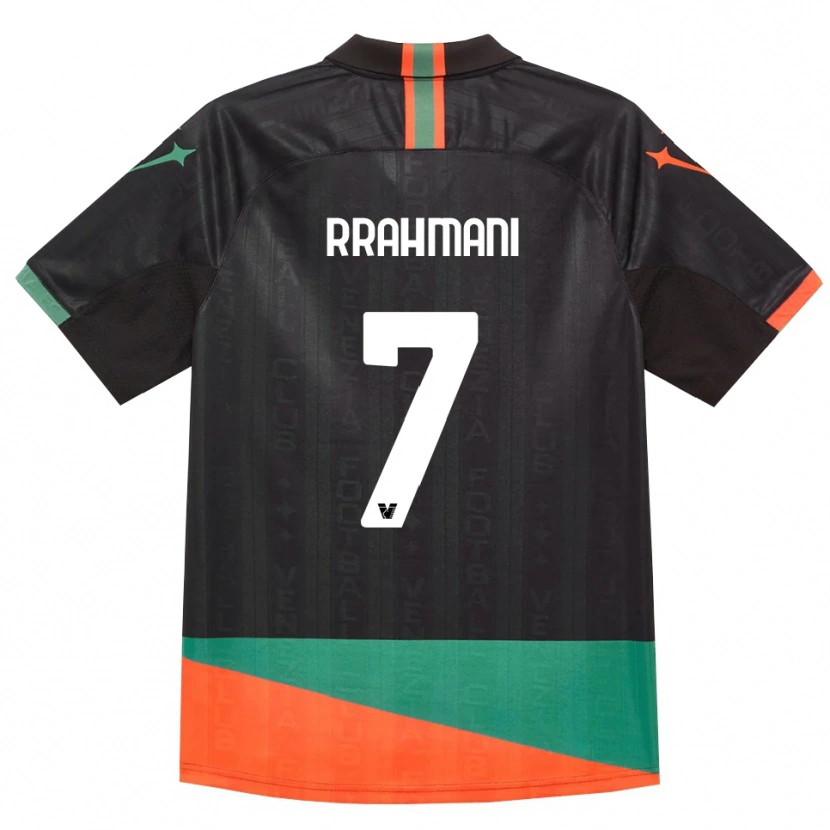 Danxen Damen Albion Rrahmani #7 Schwarz Orange Grün Heimtrikot Trikot 2026/27 T-Shirt Österreich