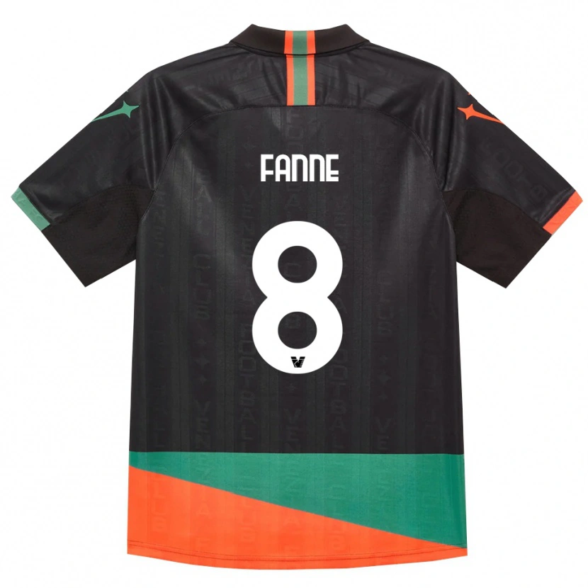 Danxen Damen Lamine Fanne #8 Schwarz Orange Grün Heimtrikot Trikot 2026/27 T-Shirt Österreich
