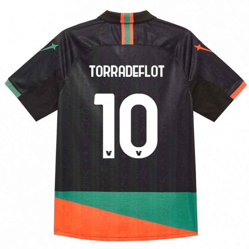 Danxen Damen Queral Torradeflot #10 Schwarz Orange Grün Heimtrikot Trikot 2026/27 T-Shirt Österreich