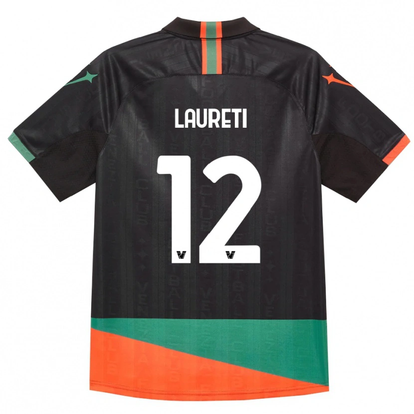Danxen Damen Tommaso Laureti #12 Schwarz Orange Grün Heimtrikot Trikot 2026/27 T-Shirt Österreich
