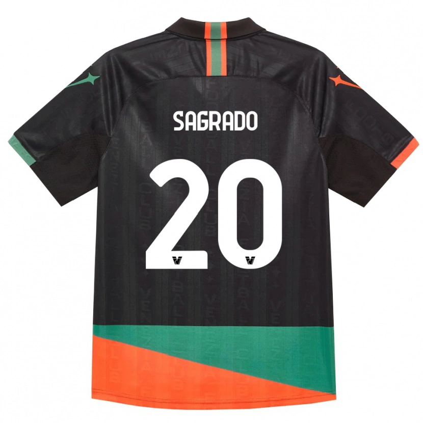 Danxen Damen Richie Sagrado #20 Schwarz Orange Grün Heimtrikot Trikot 2026/27 T-Shirt Österreich