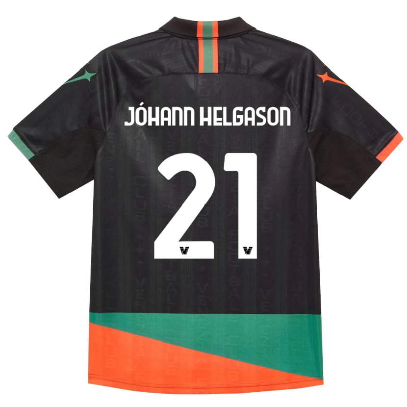 Danxen Damen Thórir Jóhann Helgason #21 Schwarz Orange Grün Heimtrikot Trikot 2026/27 T-Shirt Österreich