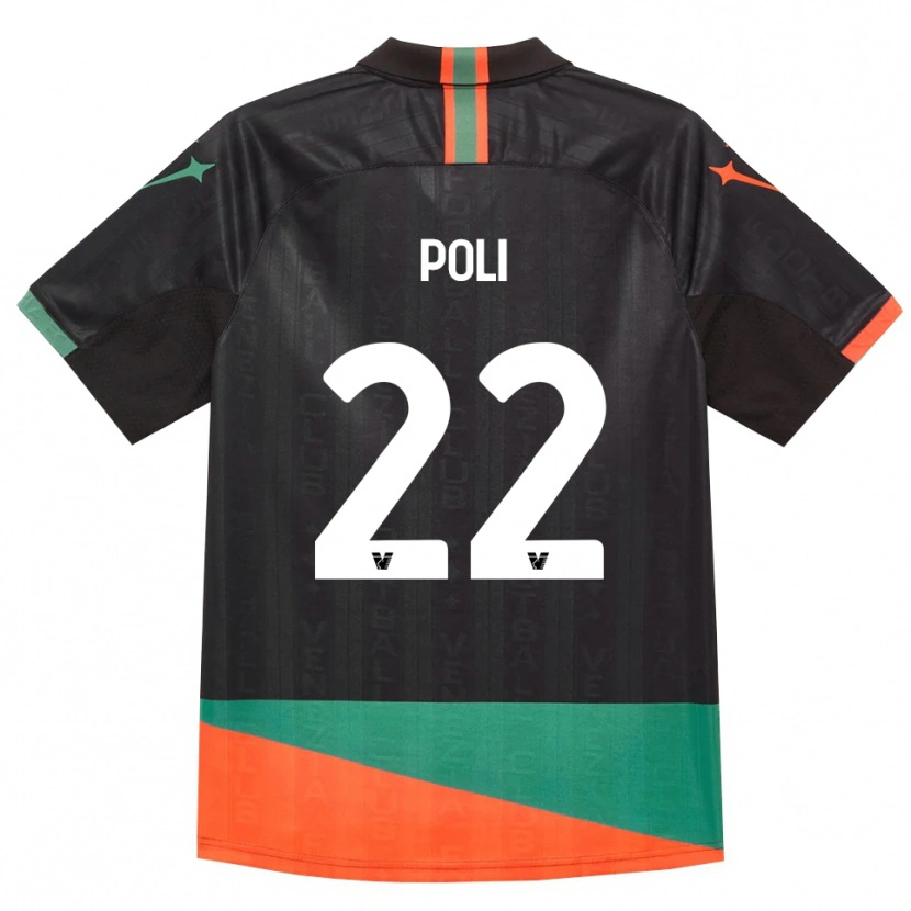 Danxen Damen Elena Poli #22 Schwarz Orange Grün Heimtrikot Trikot 2026/27 T-Shirt Österreich