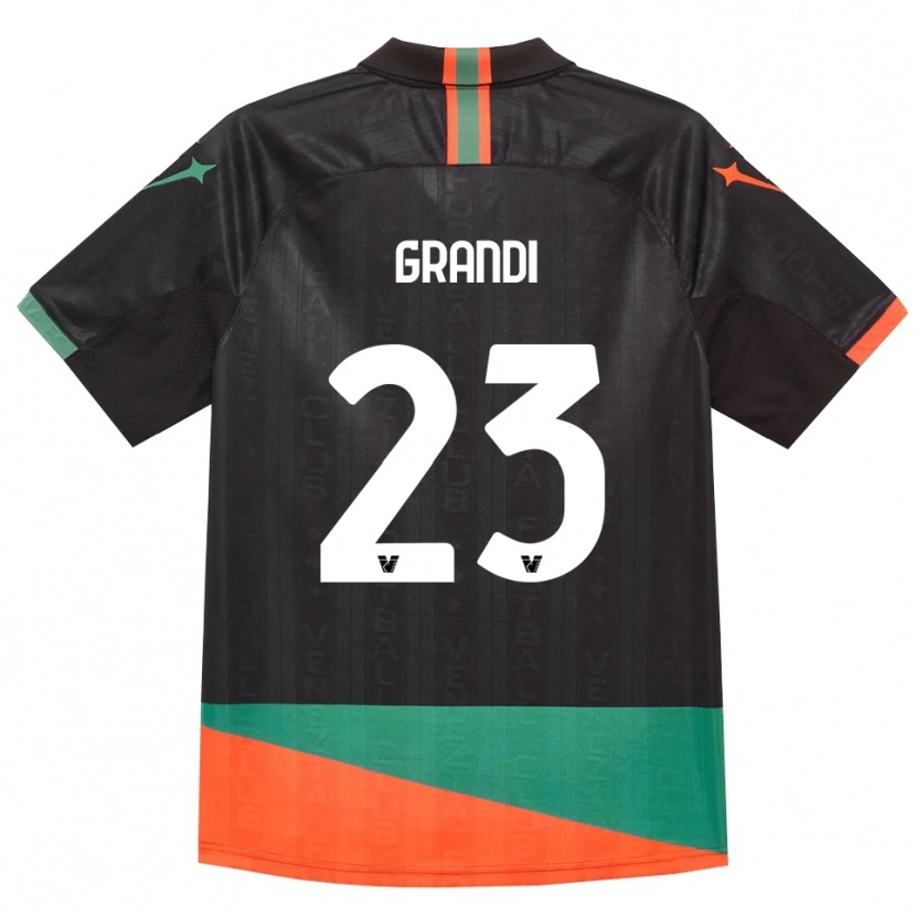 Danxen Damen Matteo Grandi #23 Schwarz Orange Grün Heimtrikot Trikot 2026/27 T-Shirt Österreich