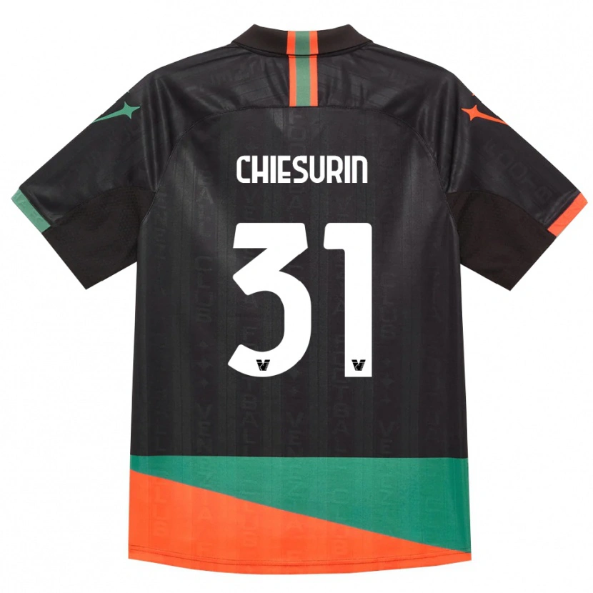 Danxen Damen Alberto Chiesurin #31 Schwarz Orange Grün Heimtrikot Trikot 2026/27 T-Shirt Österreich