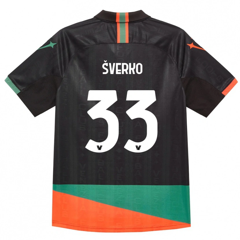Danxen Damen Marin Šverko #33 Schwarz Orange Grün Heimtrikot Trikot 2026/27 T-Shirt Österreich