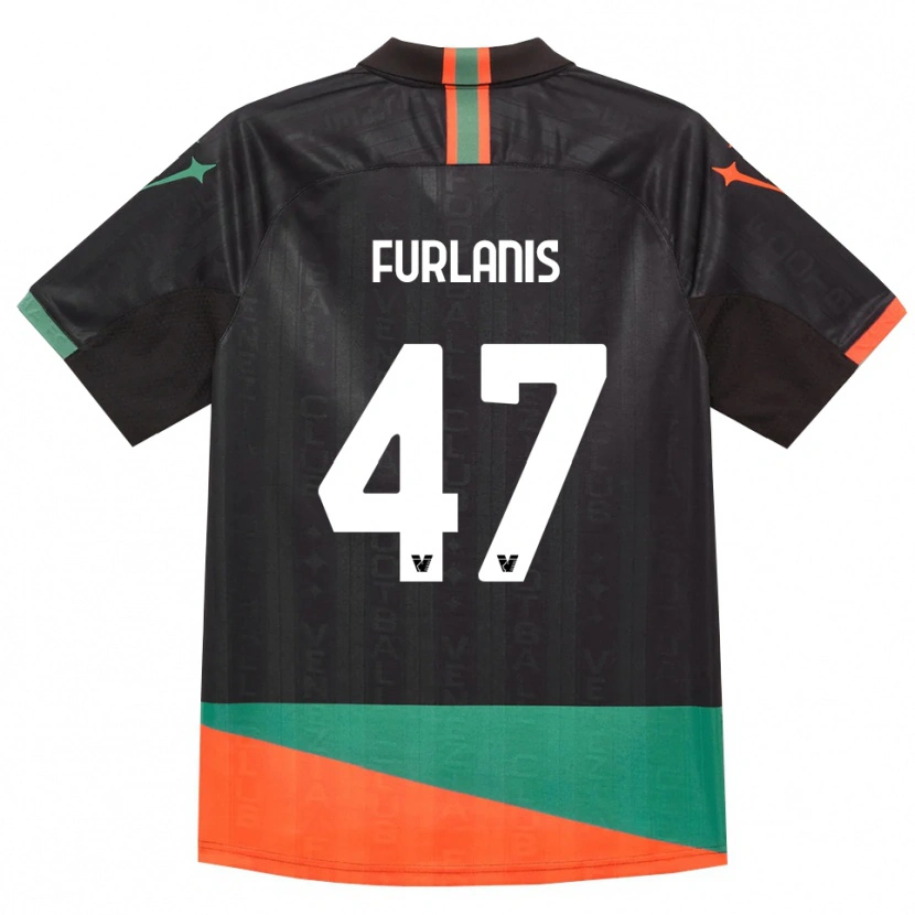 Danxen Damen Giorgia Furlanis #47 Schwarz Orange Grün Heimtrikot Trikot 2026/27 T-Shirt Österreich