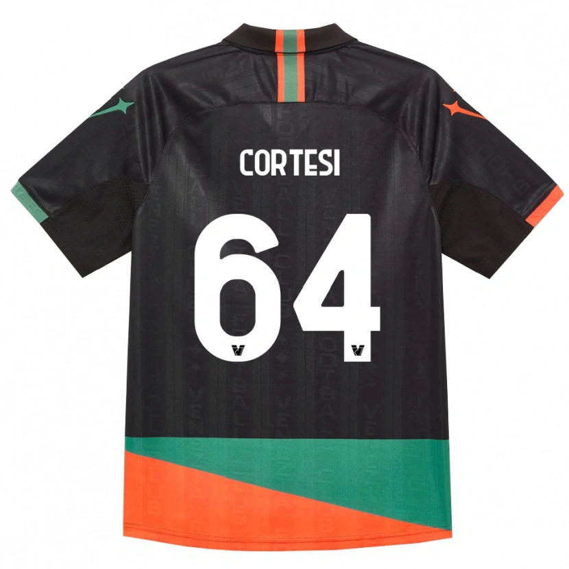 Danxen Damen Serena Cortesi #64 Schwarz Orange Grün Heimtrikot Trikot 2026/27 T-Shirt Österreich