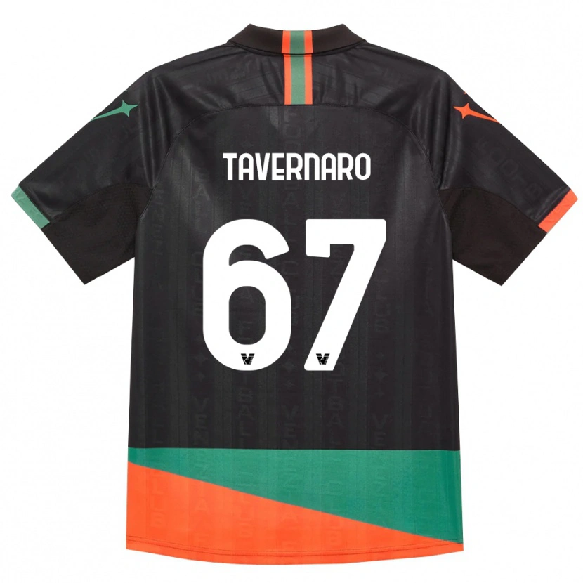 Danxen Damen Federico Tavernaro #67 Schwarz Orange Grün Heimtrikot Trikot 2026/27 T-Shirt Österreich