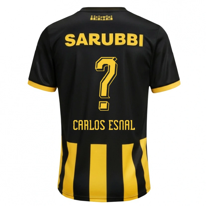 Danxen Damen Carlos Esnal #0 Schwarz Gelb Heimtrikot Trikot 2026/27 T-Shirt Österreich