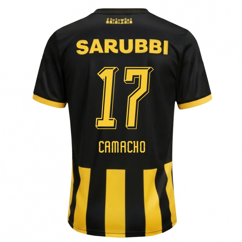 Danxen Damen Sebastián Camacho #17 Schwarz Gelb Heimtrikot Trikot 2026/27 T-Shirt Österreich