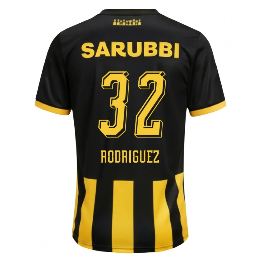 Danxen Damen Randall Rodríguez #32 Schwarz Gelb Heimtrikot Trikot 2026/27 T-Shirt Österreich