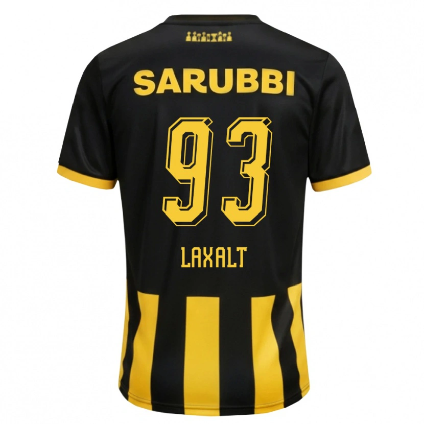 Danxen Damen Diego Laxalt #93 Schwarz Gelb Heimtrikot Trikot 2026/27 T-Shirt Österreich