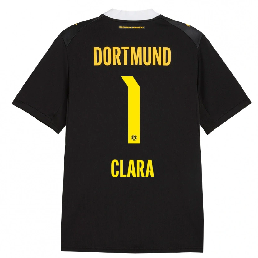 Danxen Damen Woltering Clara #1 Schwarz Rot Gelb Auswärtstrikot Trikot 2026/27 T-Shirt Österreich