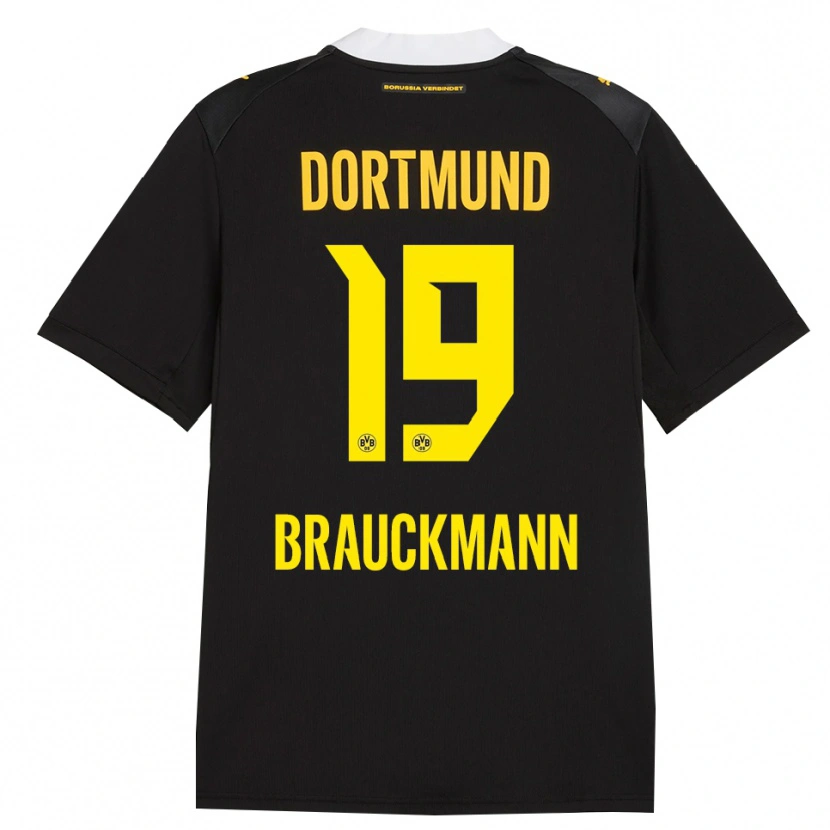 Danxen Damen Mats Brauckmann #19 Schwarz Rot Gelb Auswärtstrikot Trikot 2026/27 T-Shirt Österreich