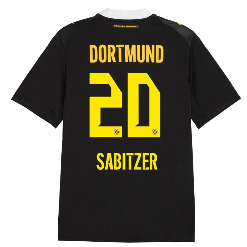 Danxen Damen Marcel Sabitzer #20 Schwarz Rot Gelb Auswärtstrikot Trikot 2026/27 T-Shirt Österreich