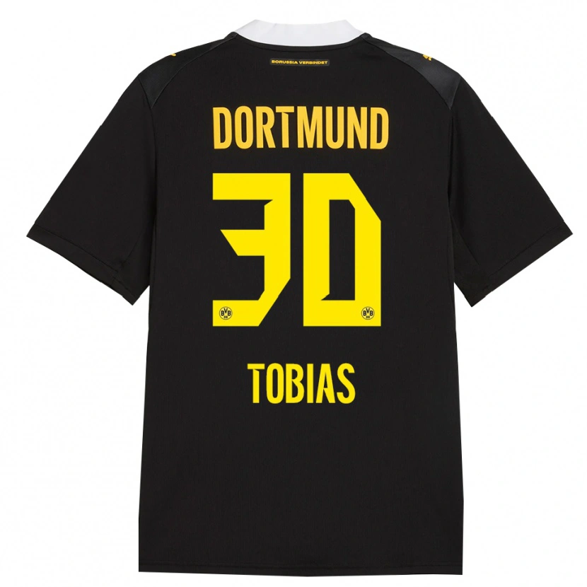 Danxen Damen Vogt Tobias #30 Schwarz Rot Gelb Auswärtstrikot Trikot 2026/27 T-Shirt Österreich