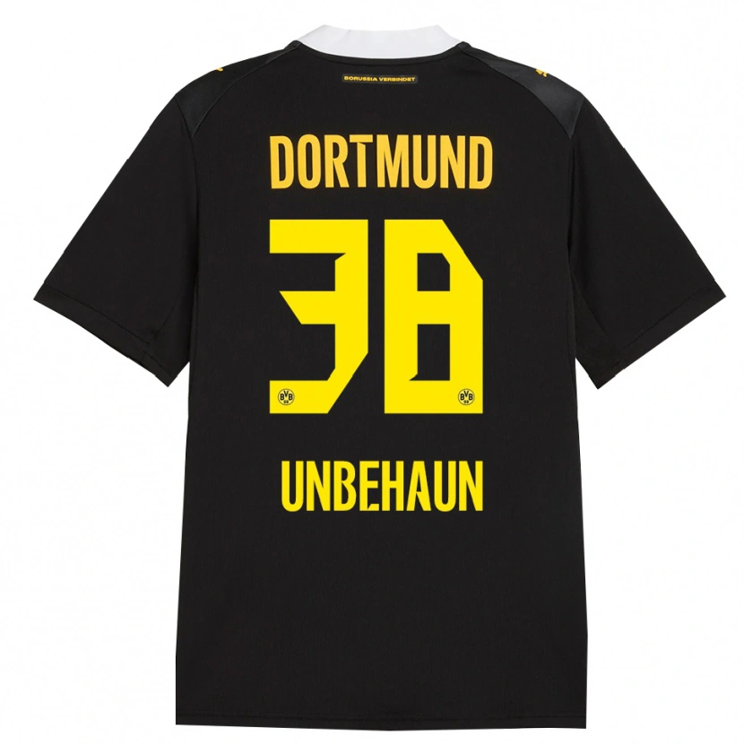 Danxen Damen Luca Unbehaun #38 Schwarz Rot Gelb Auswärtstrikot Trikot 2026/27 T-Shirt Österreich