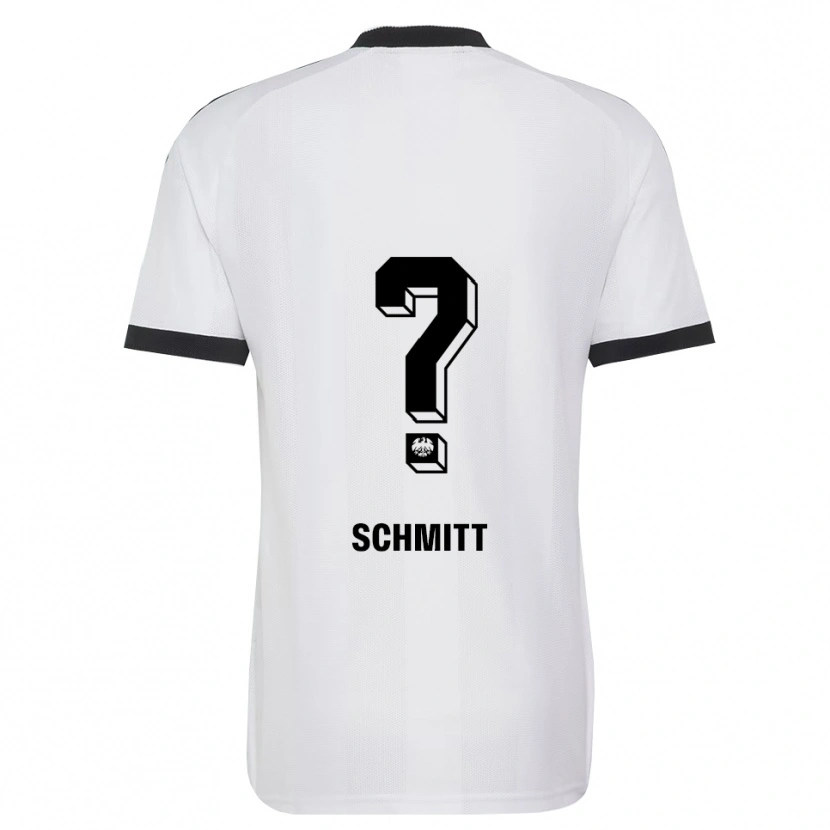 Danxen Damen Jonathan Schmitt #0 Schwarz Weiß Auswärtstrikot Trikot 2026/27 T-Shirt Österreich