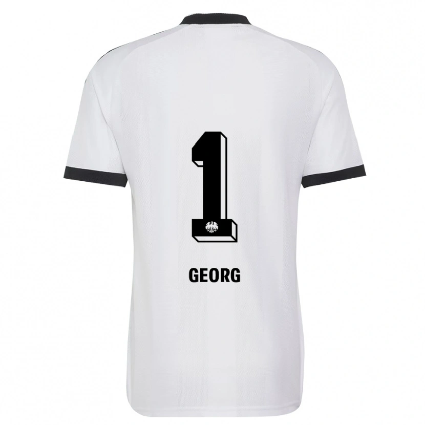 Danxen Damen Hannes Georg #1 Schwarz Weiß Auswärtstrikot Trikot 2026/27 T-Shirt Österreich