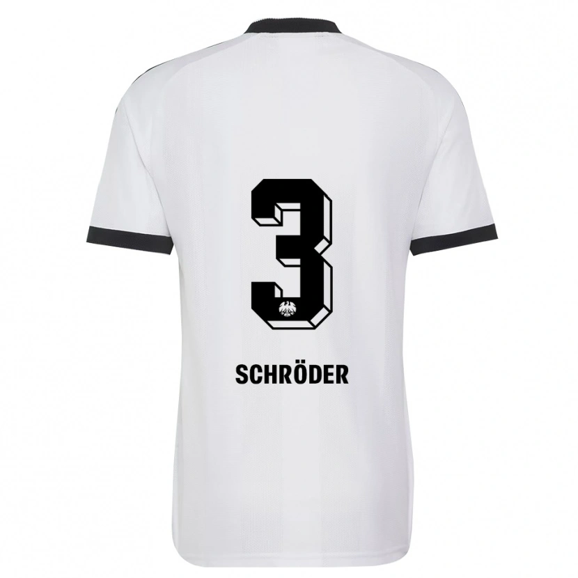 Danxen Damen Finn Schröder #3 Schwarz Weiß Auswärtstrikot Trikot 2026/27 T-Shirt Österreich