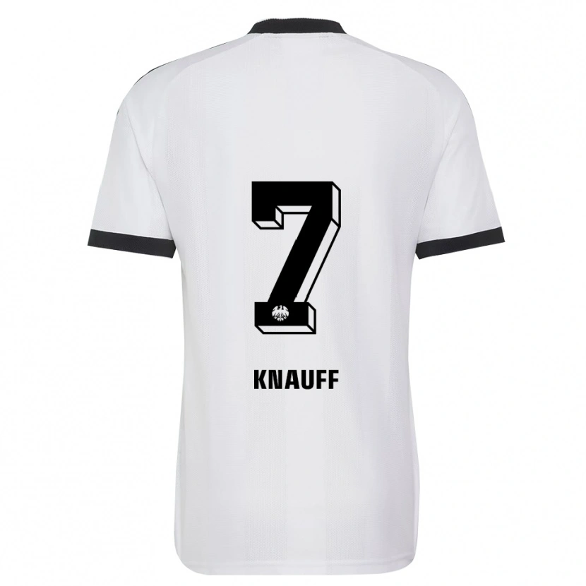 Danxen Damen Ansgar Knauff #7 Schwarz Weiß Auswärtstrikot Trikot 2026/27 T-Shirt Österreich