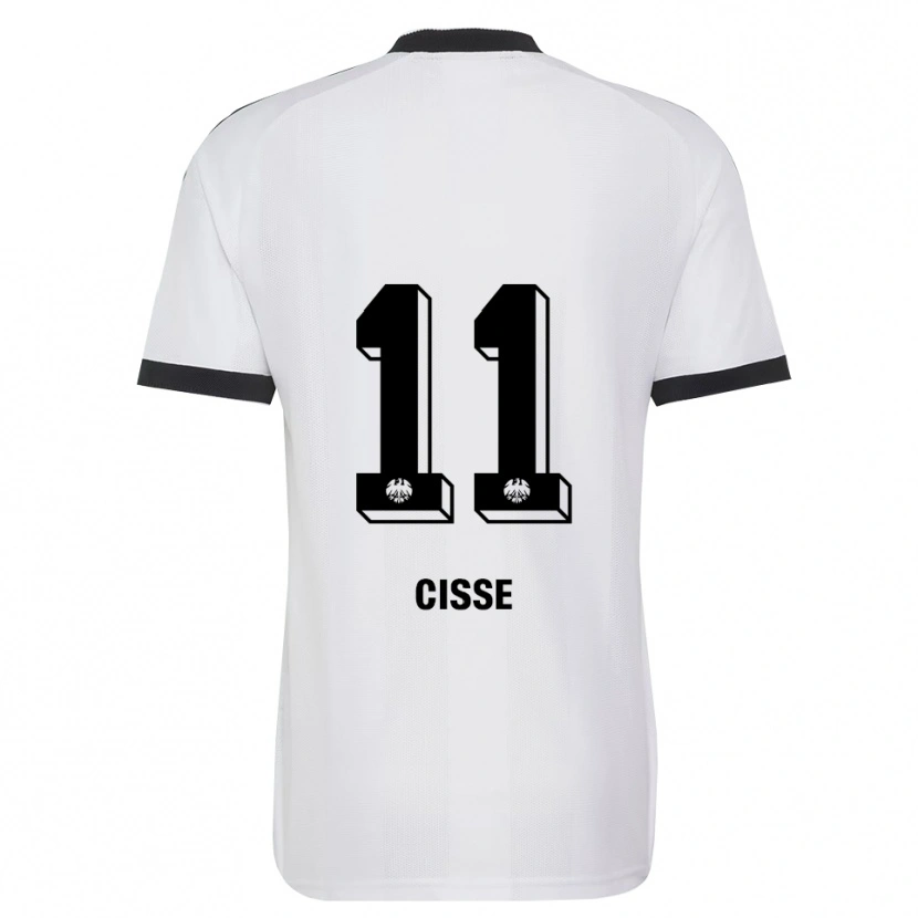Danxen Damen Cherif Cisse #11 Schwarz Weiß Auswärtstrikot Trikot 2026/27 T-Shirt Österreich