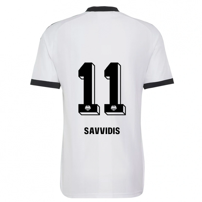 Danxen Damen Rafail Savvidis #11 Schwarz Weiß Auswärtstrikot Trikot 2026/27 T-Shirt Österreich