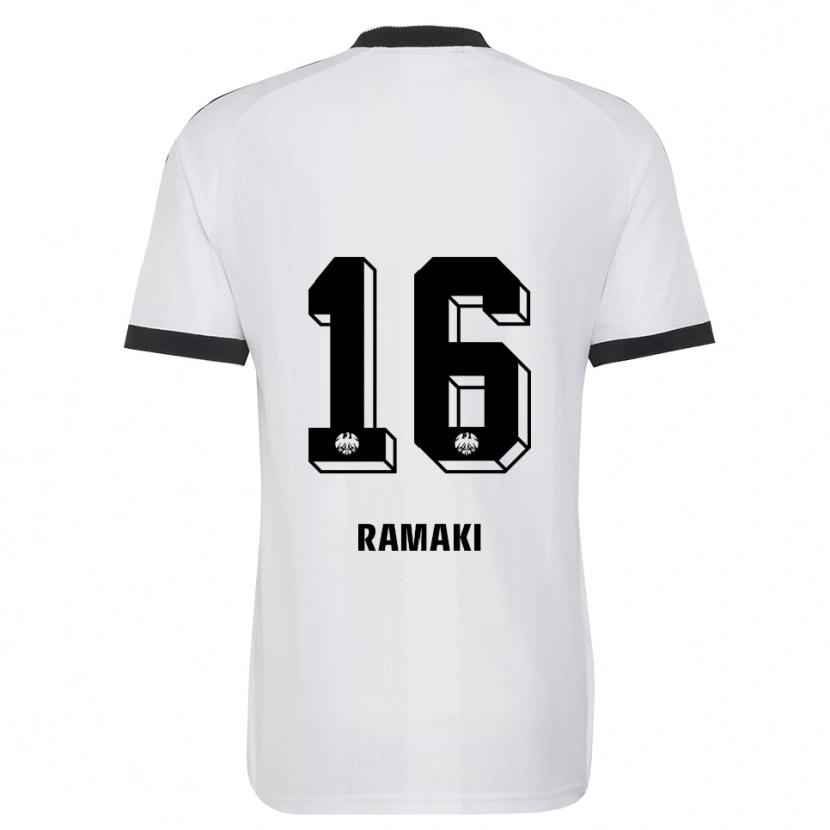Danxen Damen Davyd Ramaki #16 Schwarz Weiß Auswärtstrikot Trikot 2026/27 T-Shirt Österreich