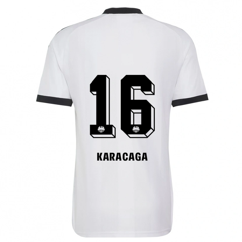 Danxen Damen Tom Karacaga #16 Schwarz Weiß Auswärtstrikot Trikot 2026/27 T-Shirt Österreich