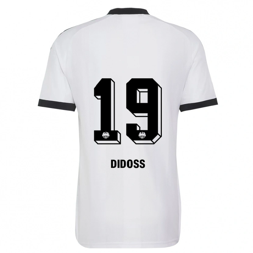 Danxen Damen George Didoss #19 Schwarz Weiß Auswärtstrikot Trikot 2026/27 T-Shirt Österreich