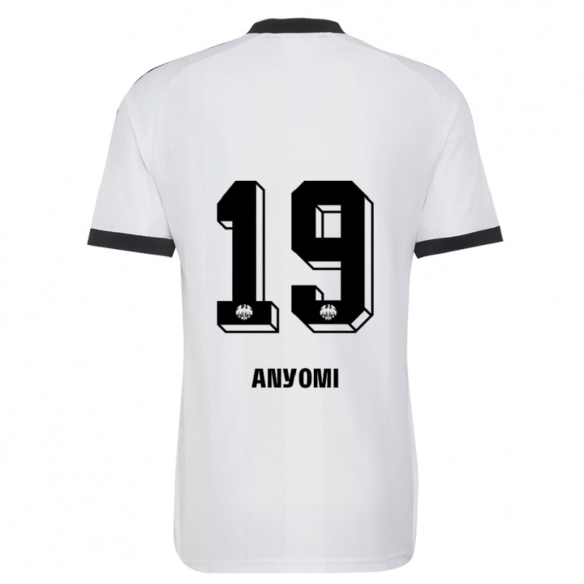 Danxen Damen Nicole Anyomi #19 Schwarz Weiß Auswärtstrikot Trikot 2026/27 T-Shirt Österreich