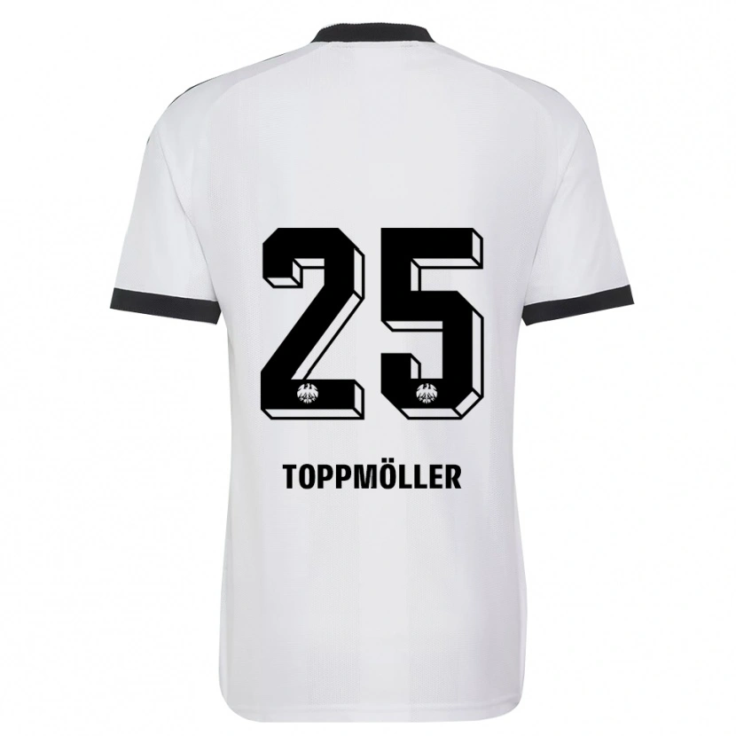 Danxen Damen Lionel Toppmöller #25 Schwarz Weiß Auswärtstrikot Trikot 2026/27 T-Shirt Österreich