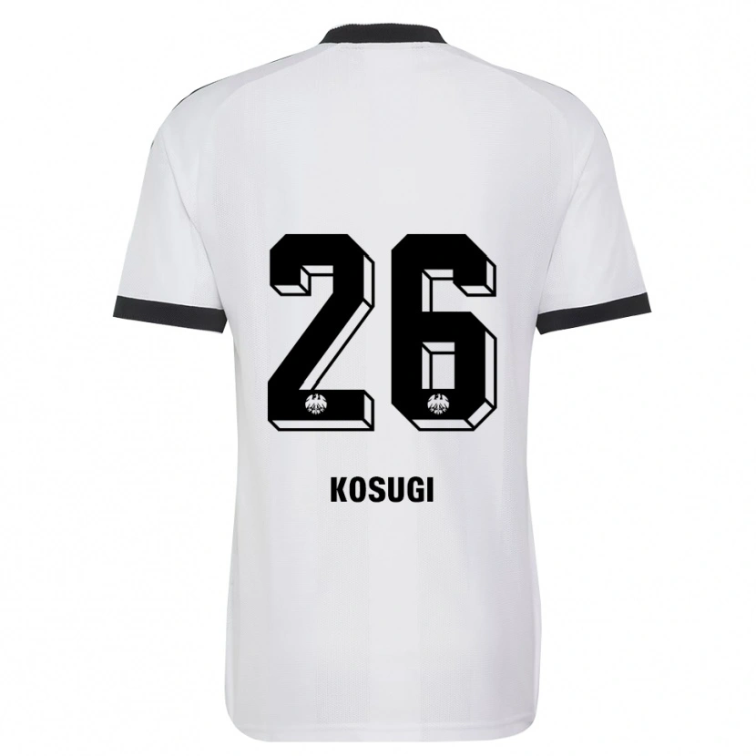 Danxen Damen Keita Kosugi #26 Schwarz Weiß Auswärtstrikot Trikot 2026/27 T-Shirt Österreich