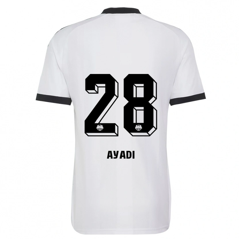 Danxen Damen Akram Ayadi #28 Schwarz Weiß Auswärtstrikot Trikot 2026/27 T-Shirt Österreich