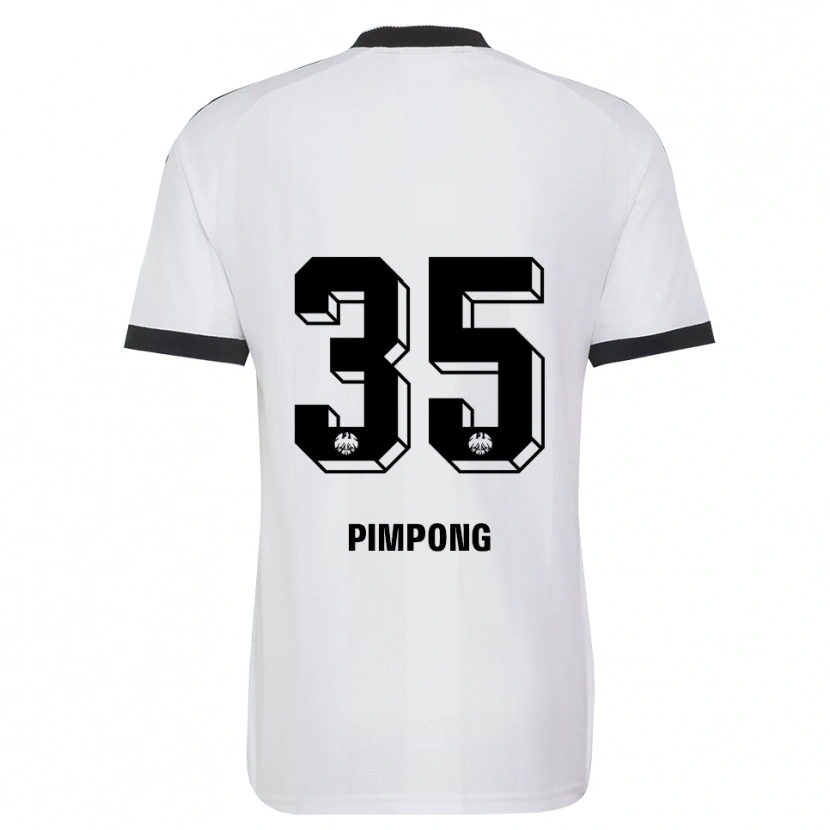 Danxen Damen Malik Pimpong #35 Schwarz Weiß Auswärtstrikot Trikot 2026/27 T-Shirt Österreich
