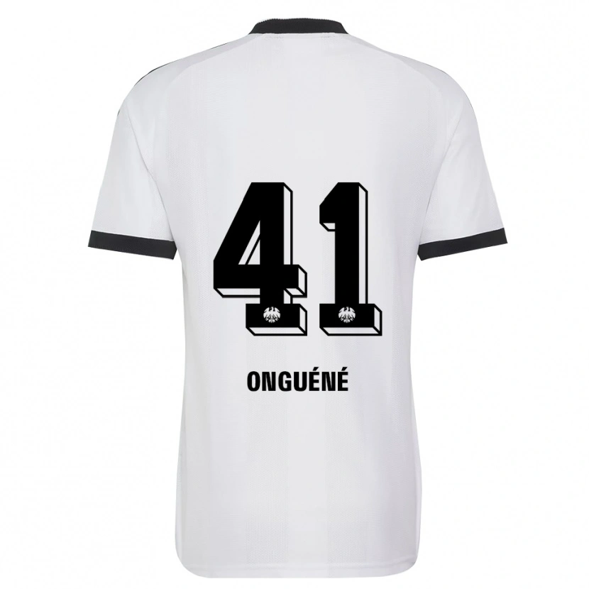 Danxen Damen Jérôme Onguéné #41 Schwarz Weiß Auswärtstrikot Trikot 2026/27 T-Shirt Österreich