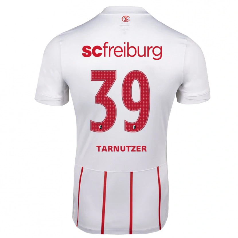 Danxen Damen Rouven Tarnutzer #39 Weiß Rot Gelb Auswärtstrikot Trikot 2026/27 T-Shirt Österreich
