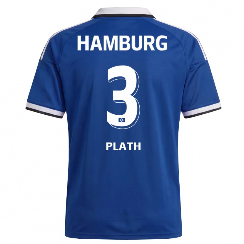 Danxen Damen Paul Plath #3 Weiß Blau Auswärtstrikot Trikot 2026/27 T-Shirt Österreich