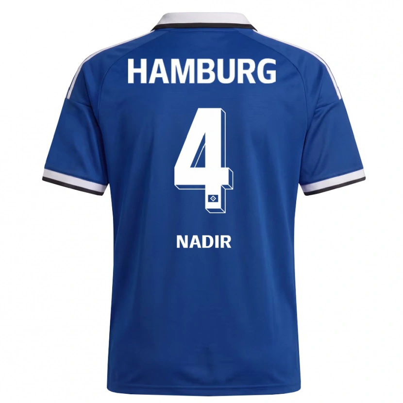 Danxen Damen Bilal Nadir #4 Weiß Blau Auswärtstrikot Trikot 2026/27 T-Shirt Österreich