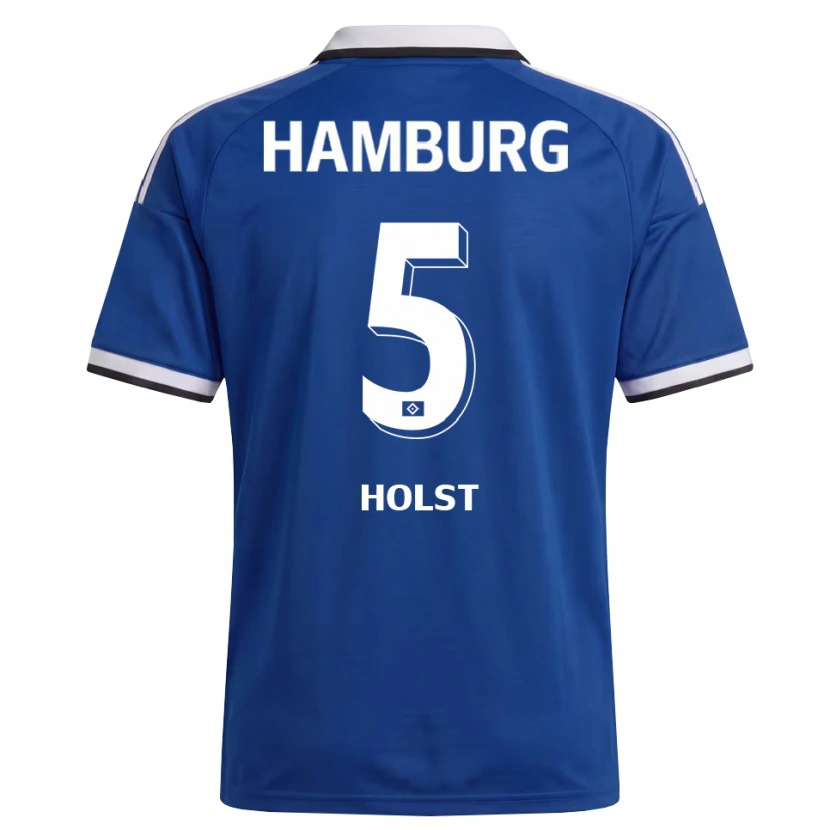 Danxen Damen Evelyn Holst #5 Weiß Blau Auswärtstrikot Trikot 2026/27 T-Shirt Österreich