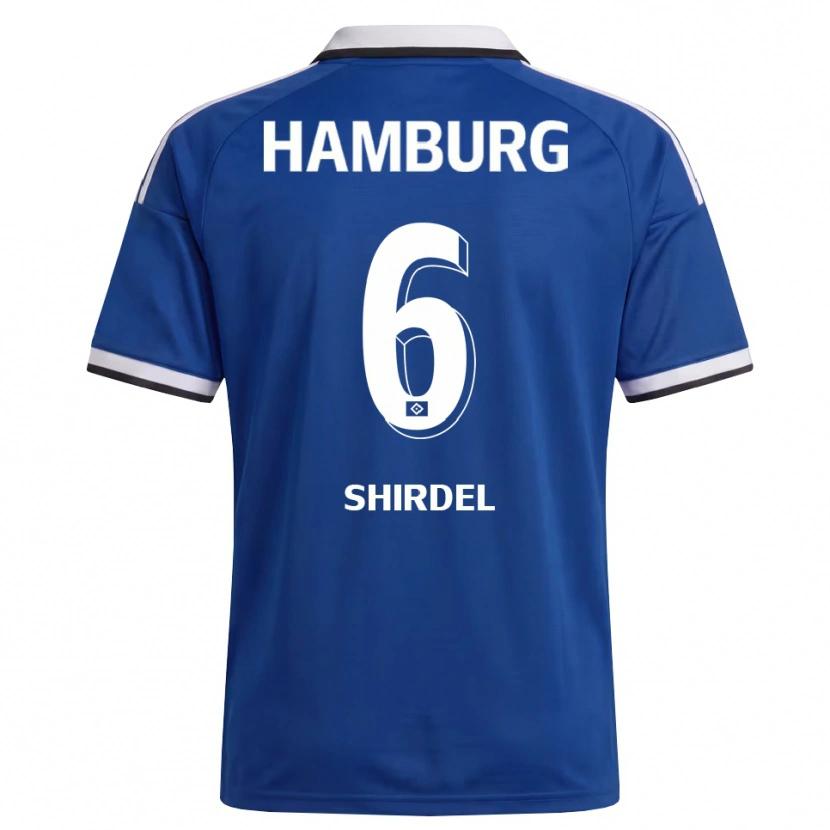Danxen Damen Gabriel Shirdel #6 Weiß Blau Auswärtstrikot Trikot 2026/27 T-Shirt Österreich