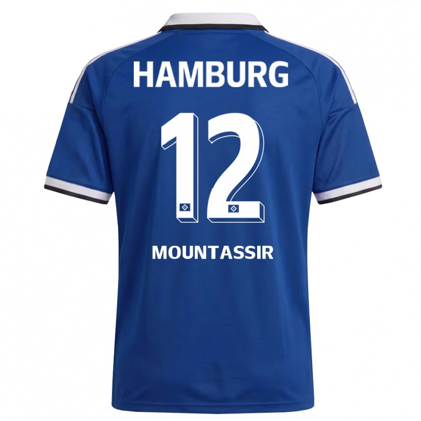 Danxen Damen Youssef Mountassir #12 Weiß Blau Auswärtstrikot Trikot 2026/27 T-Shirt Österreich